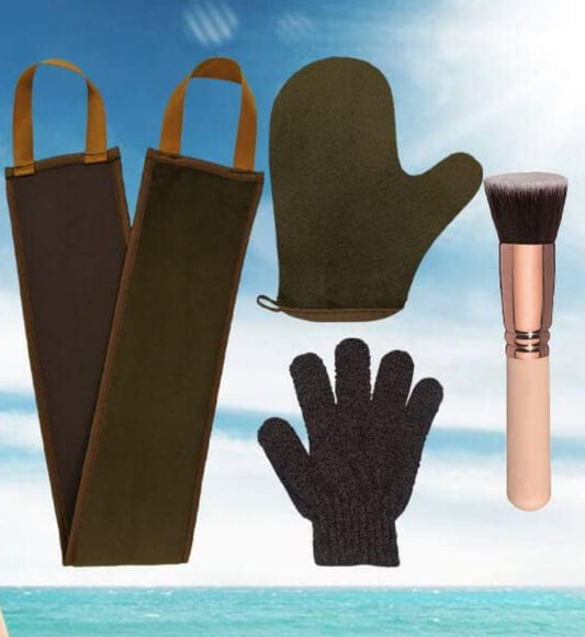 The Ultimate Self Tanning Tools Package