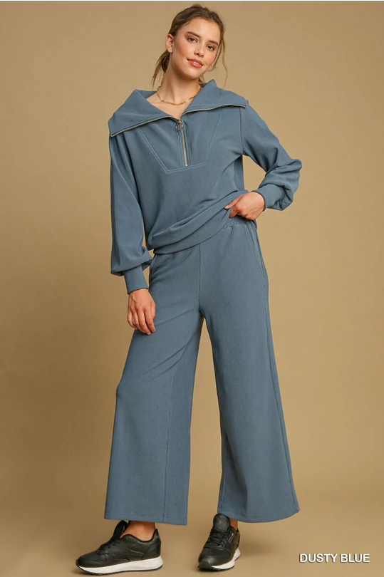 Luxeknit Ribbed Top & Pant Set