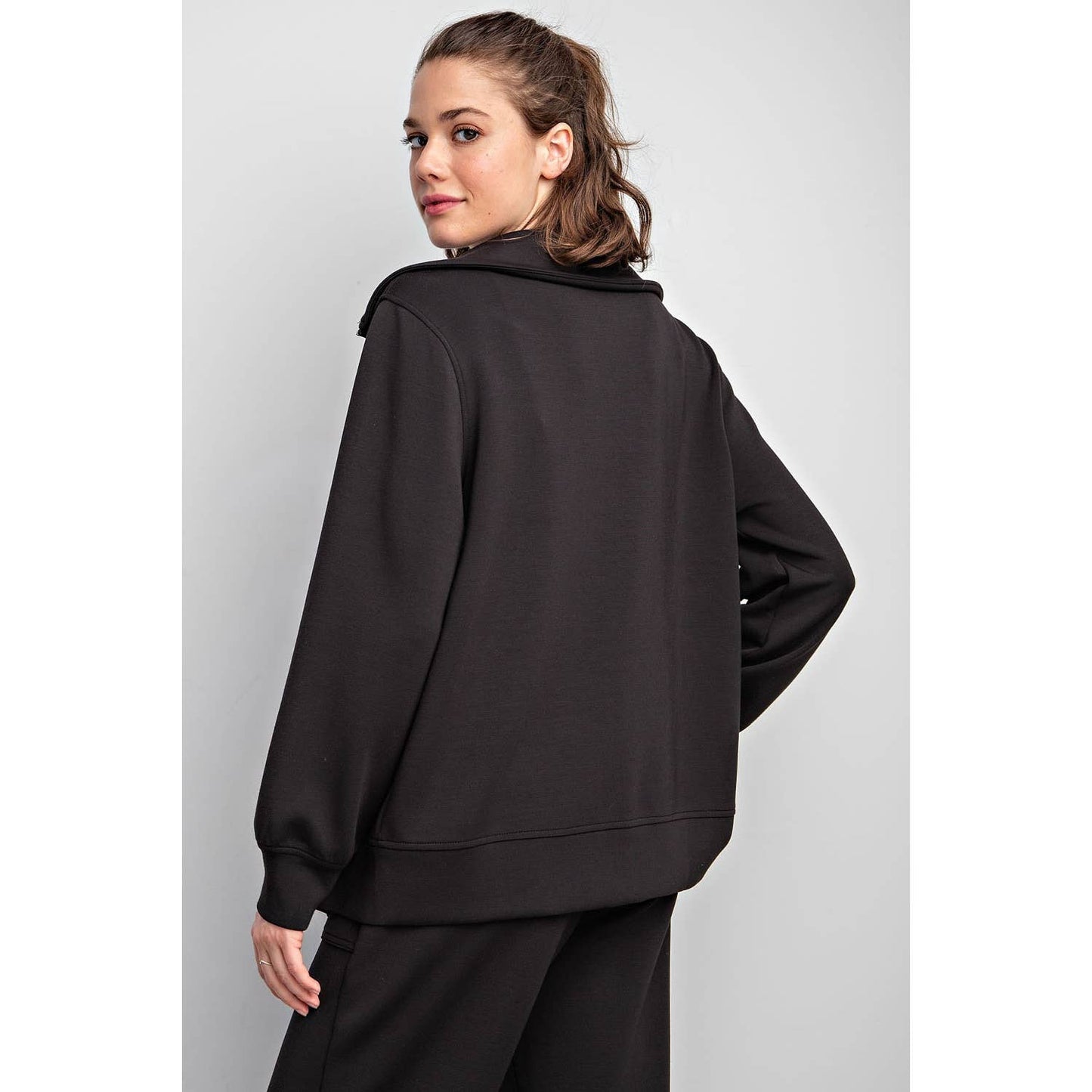 MODAL POLY FULL ZIP JACKET Small-3xl