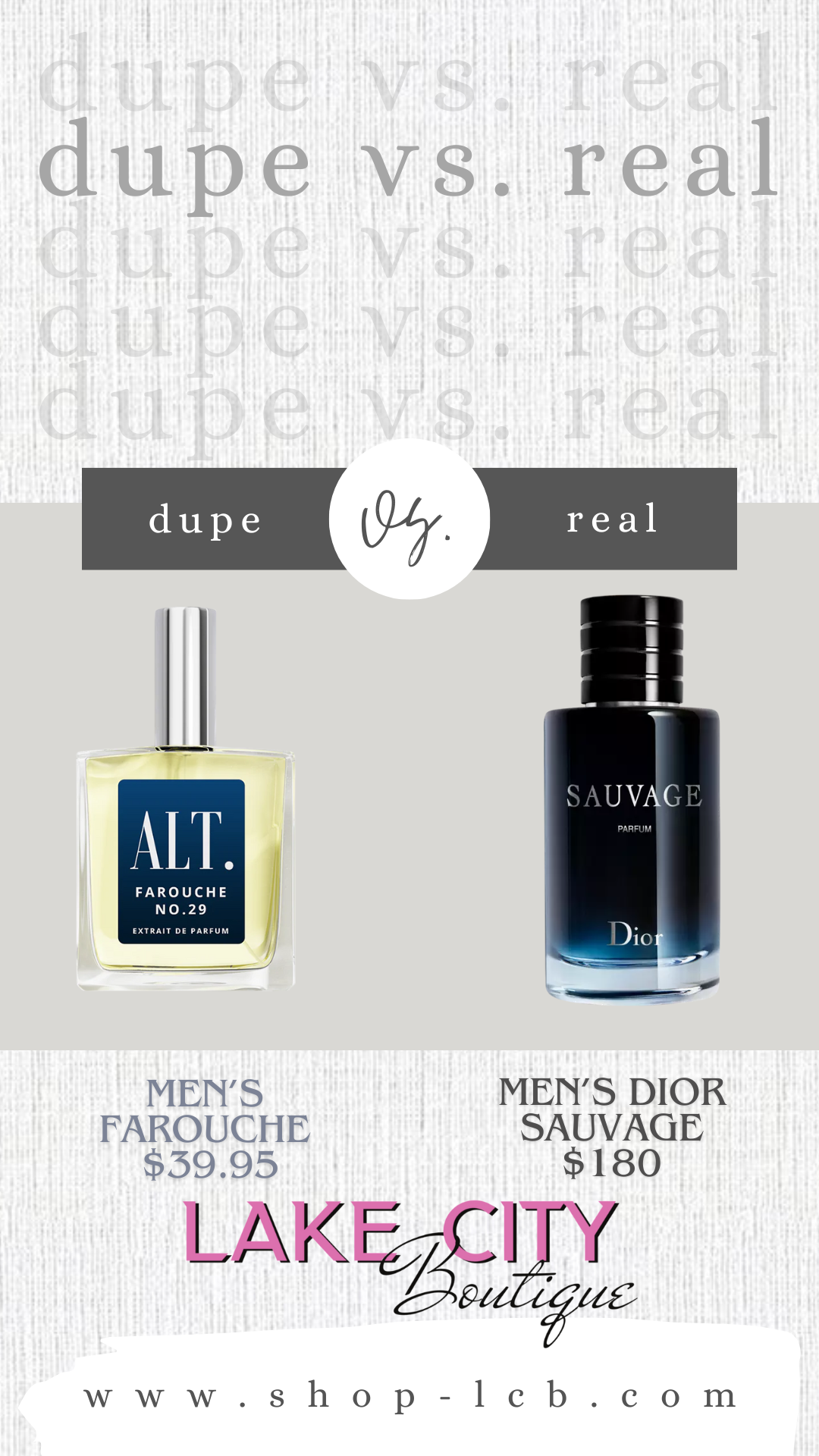 Farouche- Men's Dior Sauvage Dupe