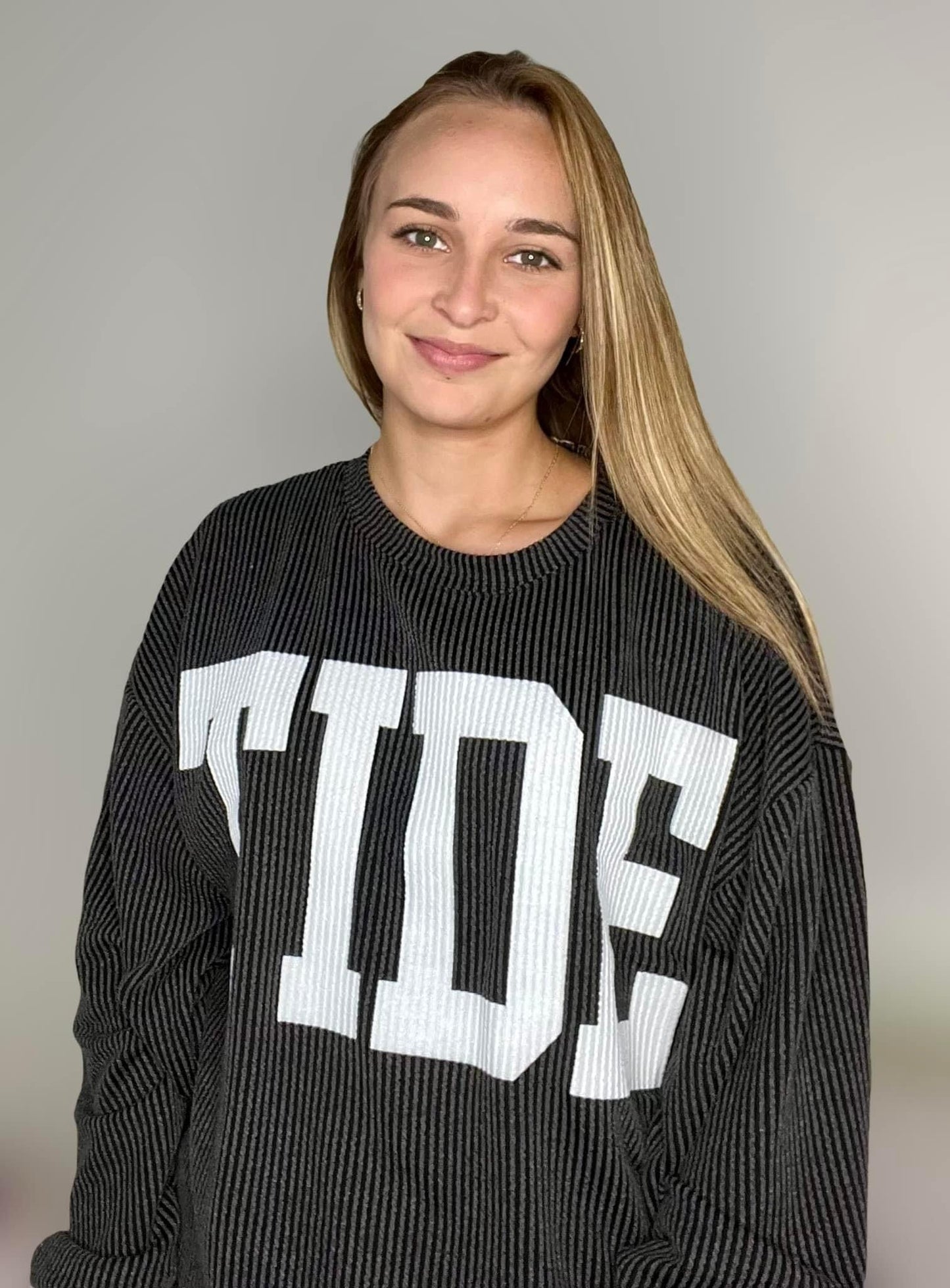 Tide Corded Sweatshirt