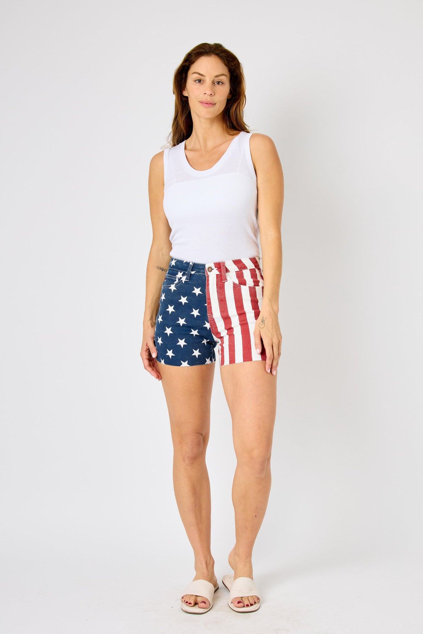 Judy Blue Americana Jean Shorts