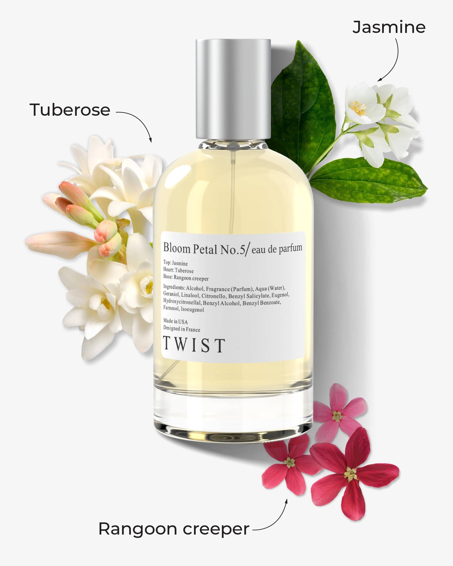 Twist Bloom Petal No. 5 Inspired by Gucci Bloom Perfume