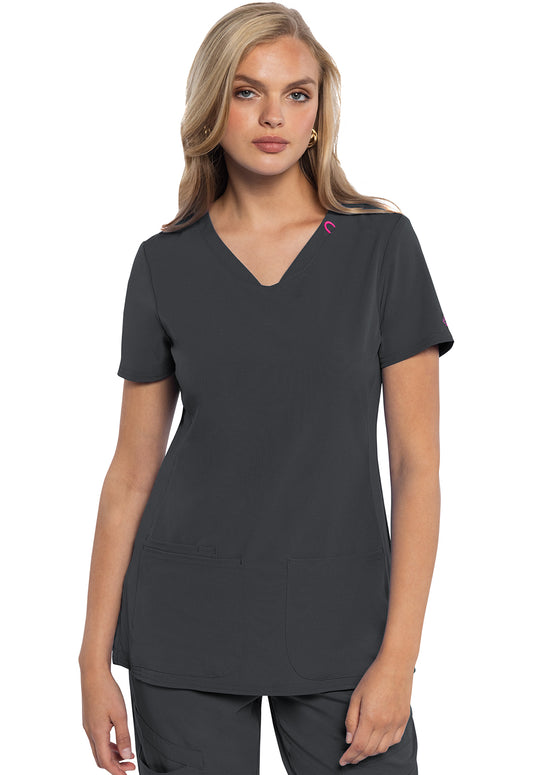 Med Couture Amp V Neck Top