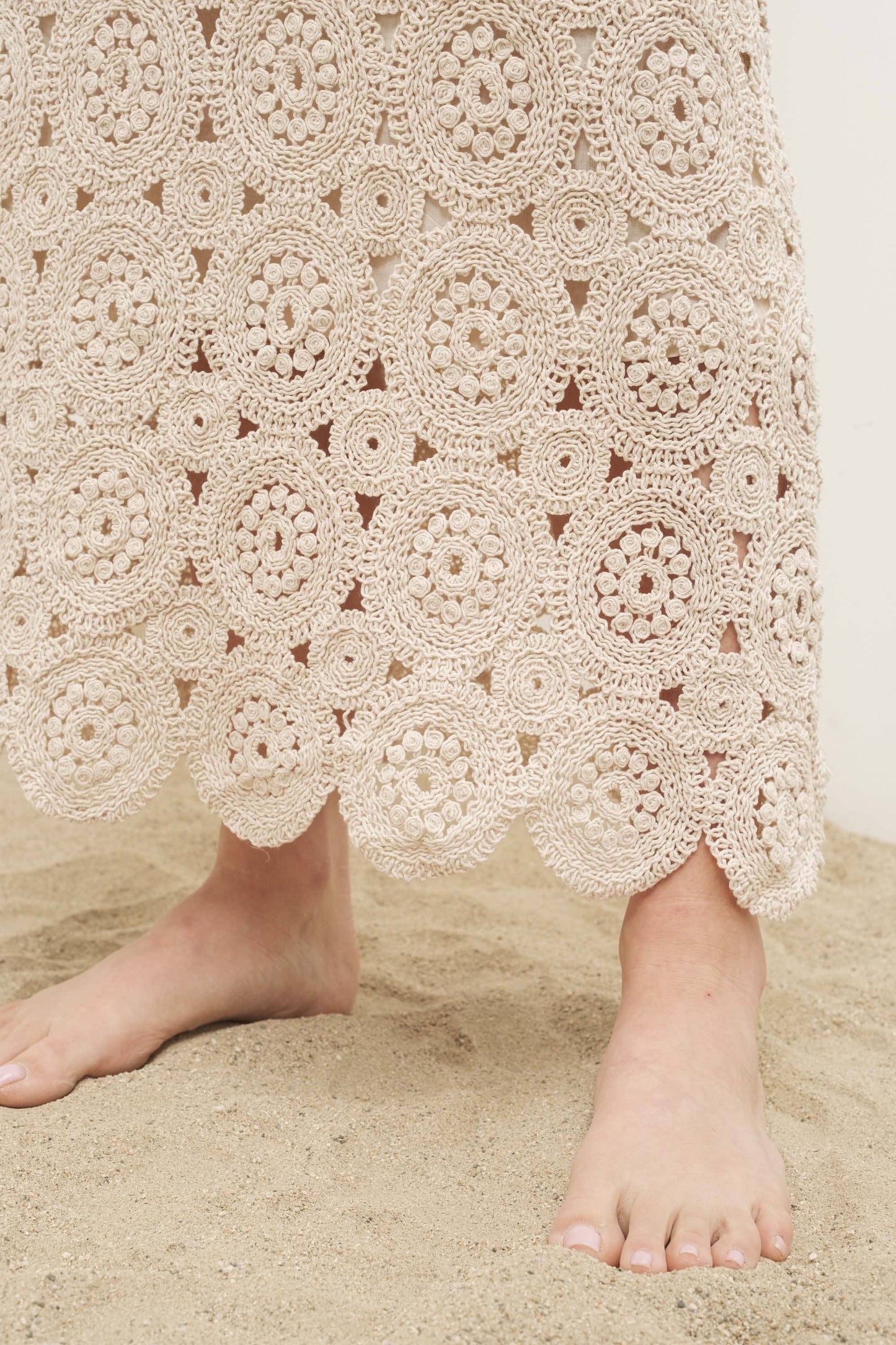 Summer Nights Crochet Maxi Skirt (Matching top (Summer Nights Crochet Top)