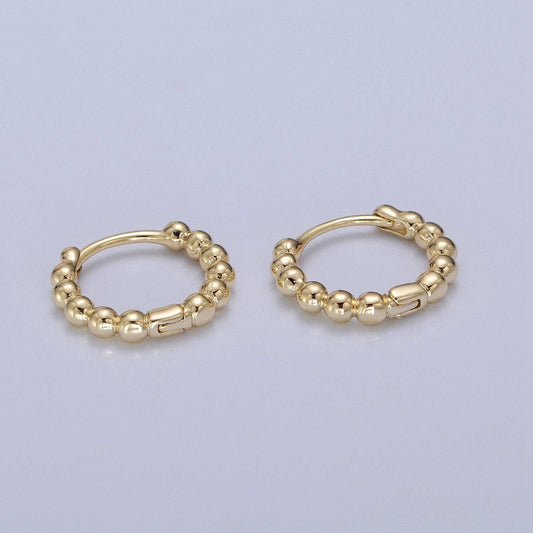 14K Gold Filled Hoop Earrings