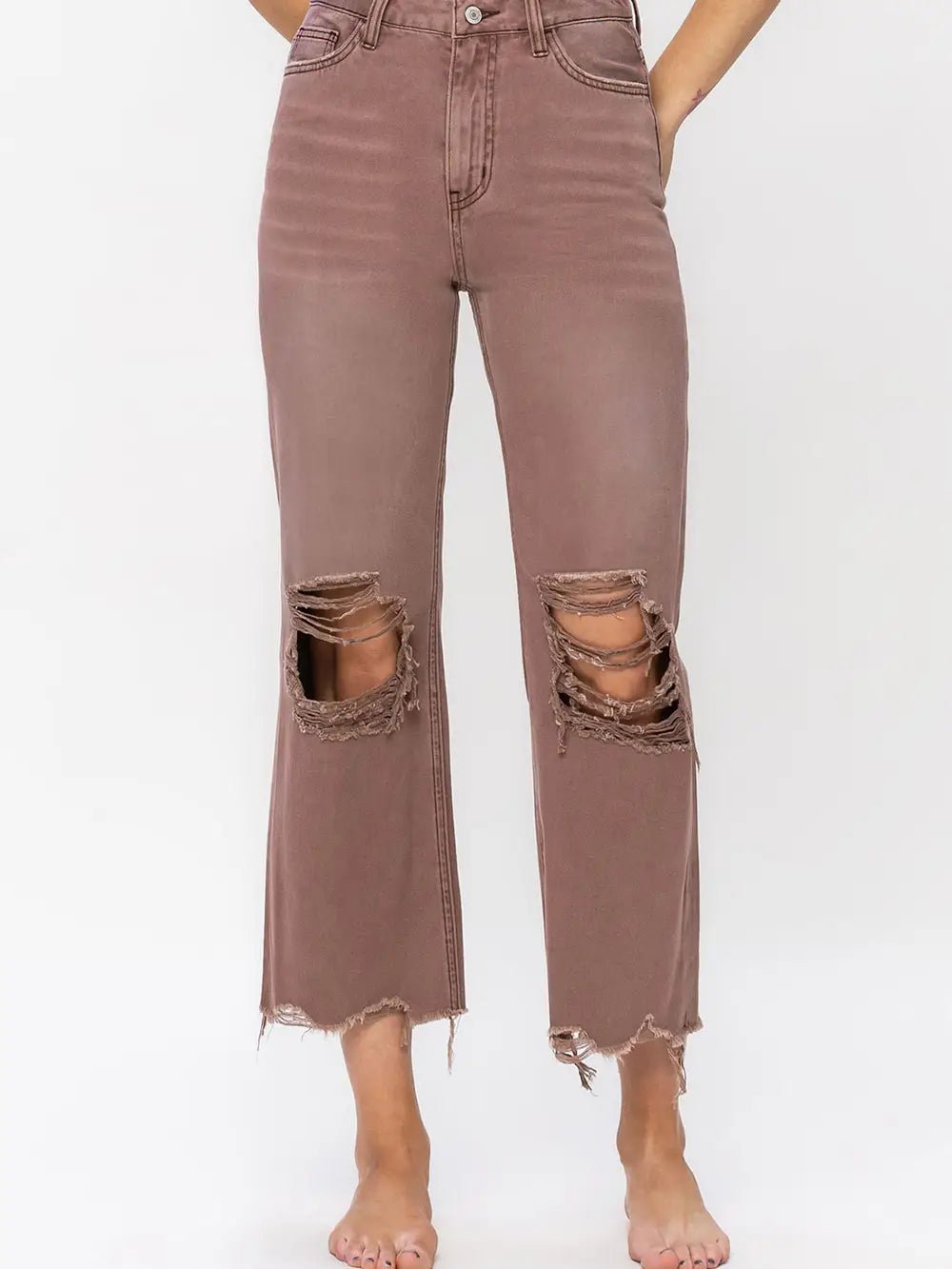 90s Cropped Jeans - Lake City Boutique