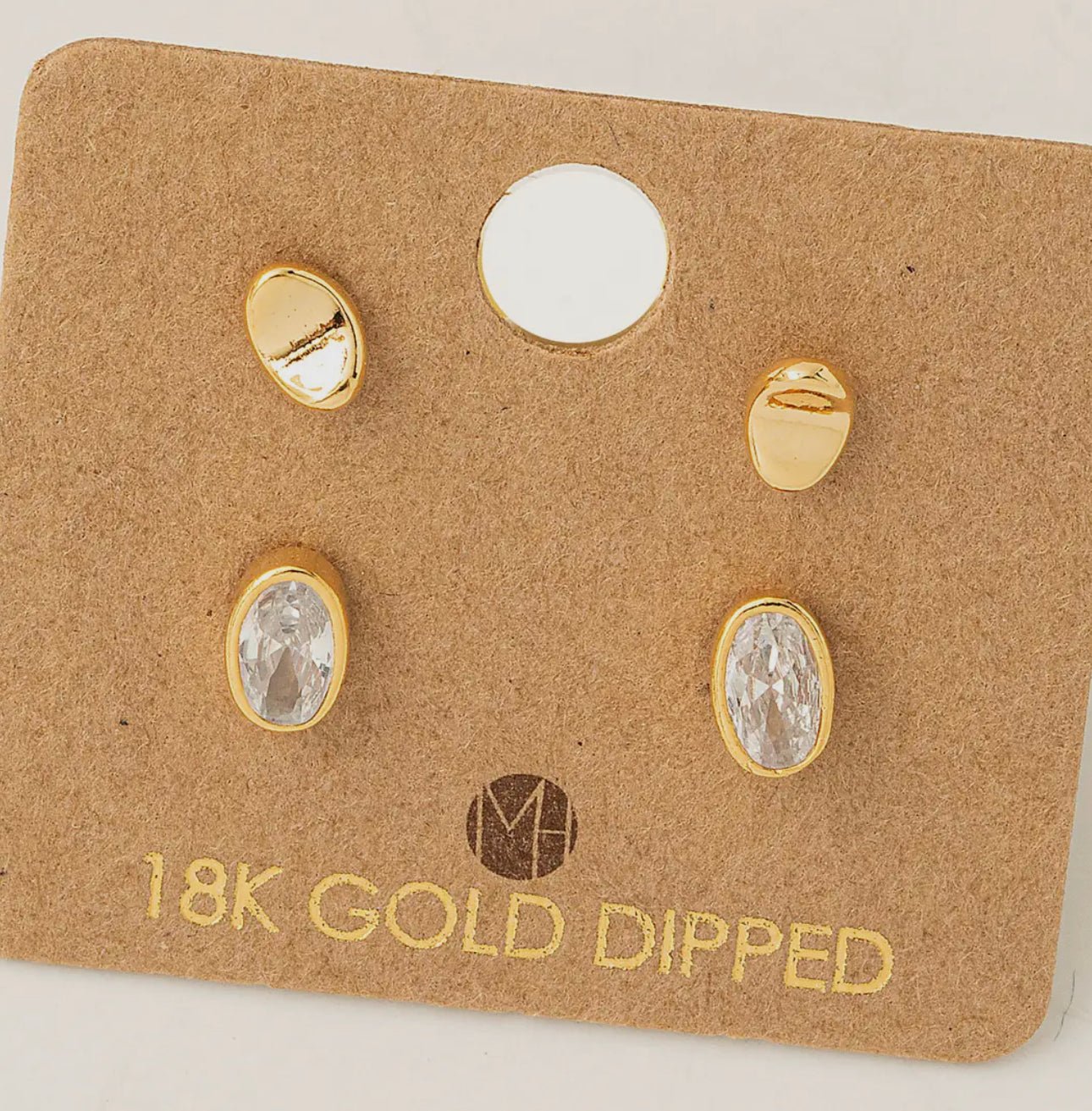 Mini Rhinestone Stud Earring Set - Lake City Boutique