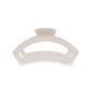 Open Coconut White Medium Hair Clip - Lake City Boutique