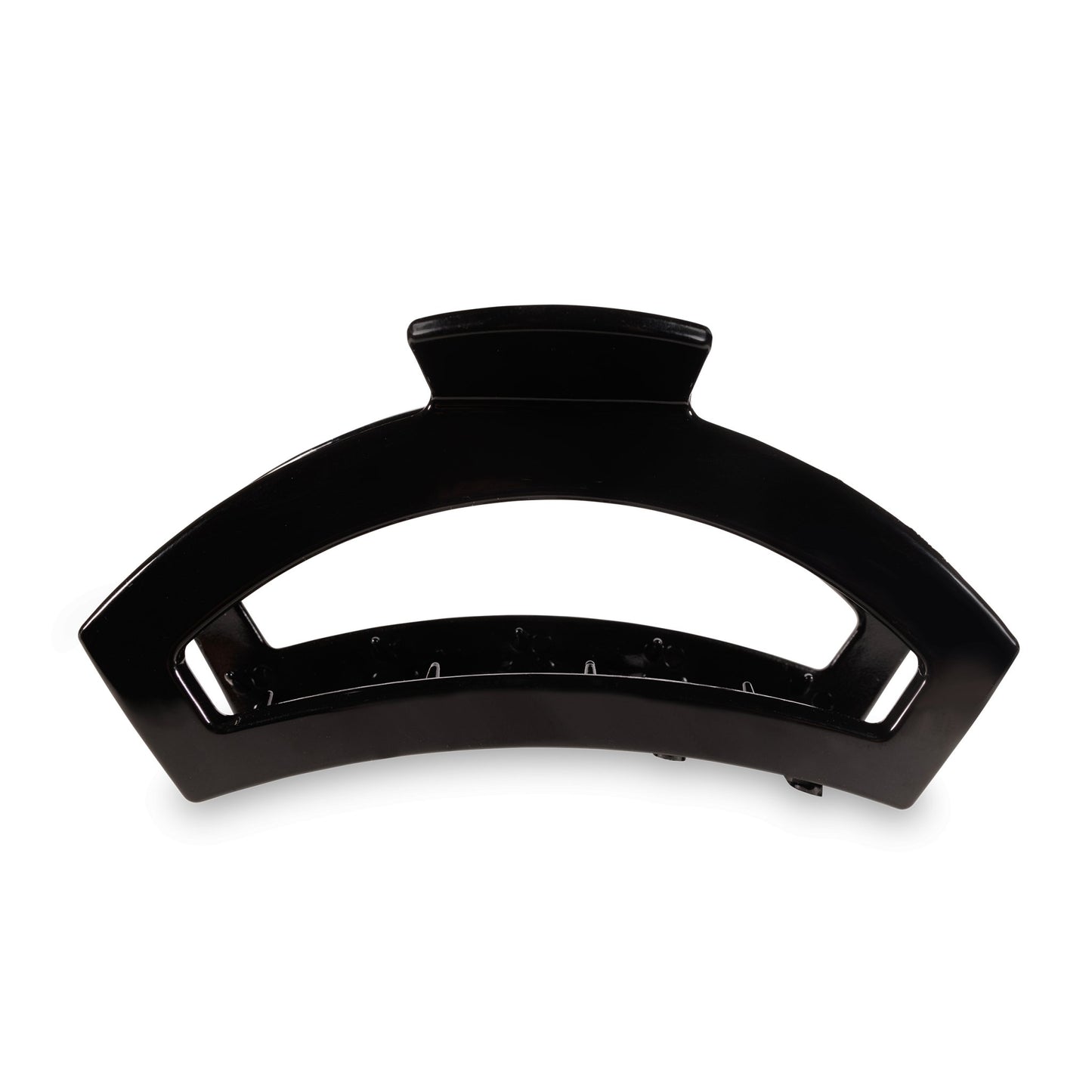 Open Jet Black Large Hair Clip - Lake City Boutique